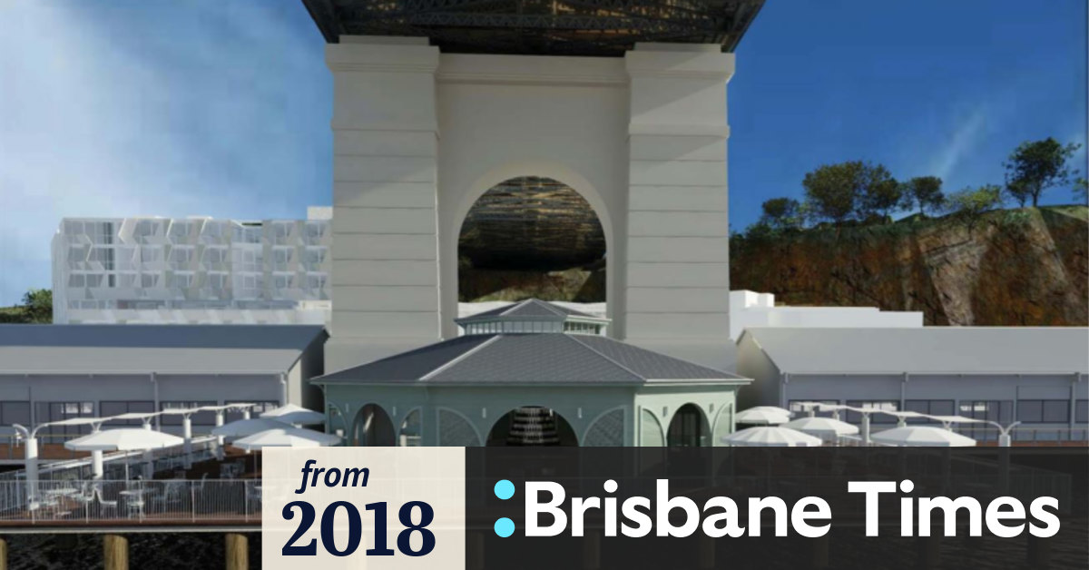 Construction of overwater Brisbane champagne and oyster bar begins